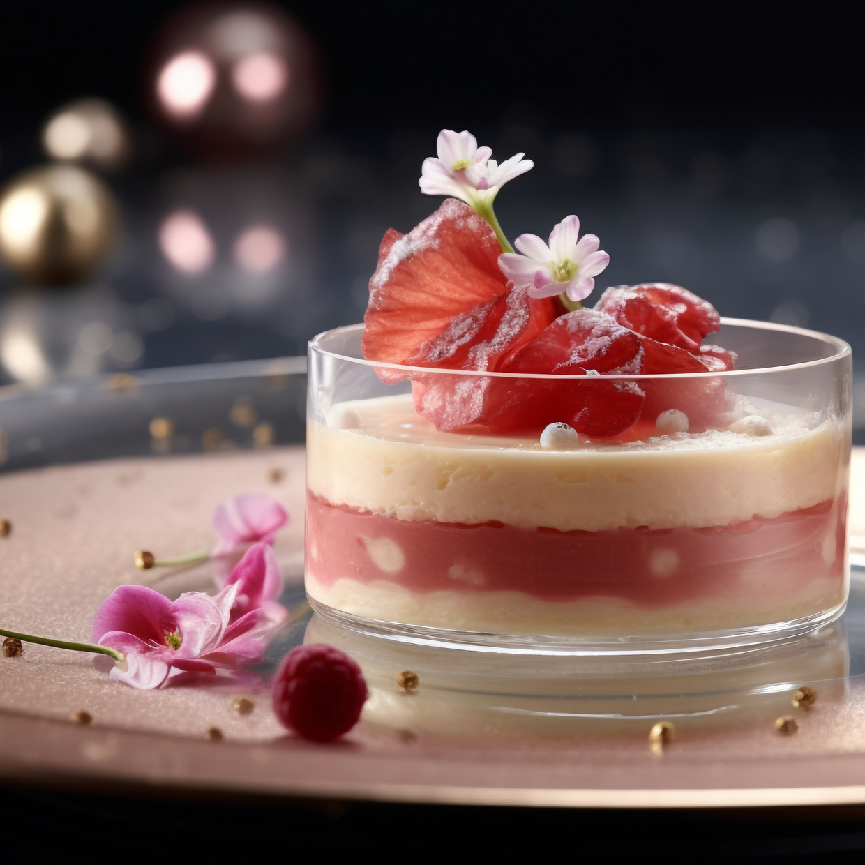 Strawberry Ice Cream Cake